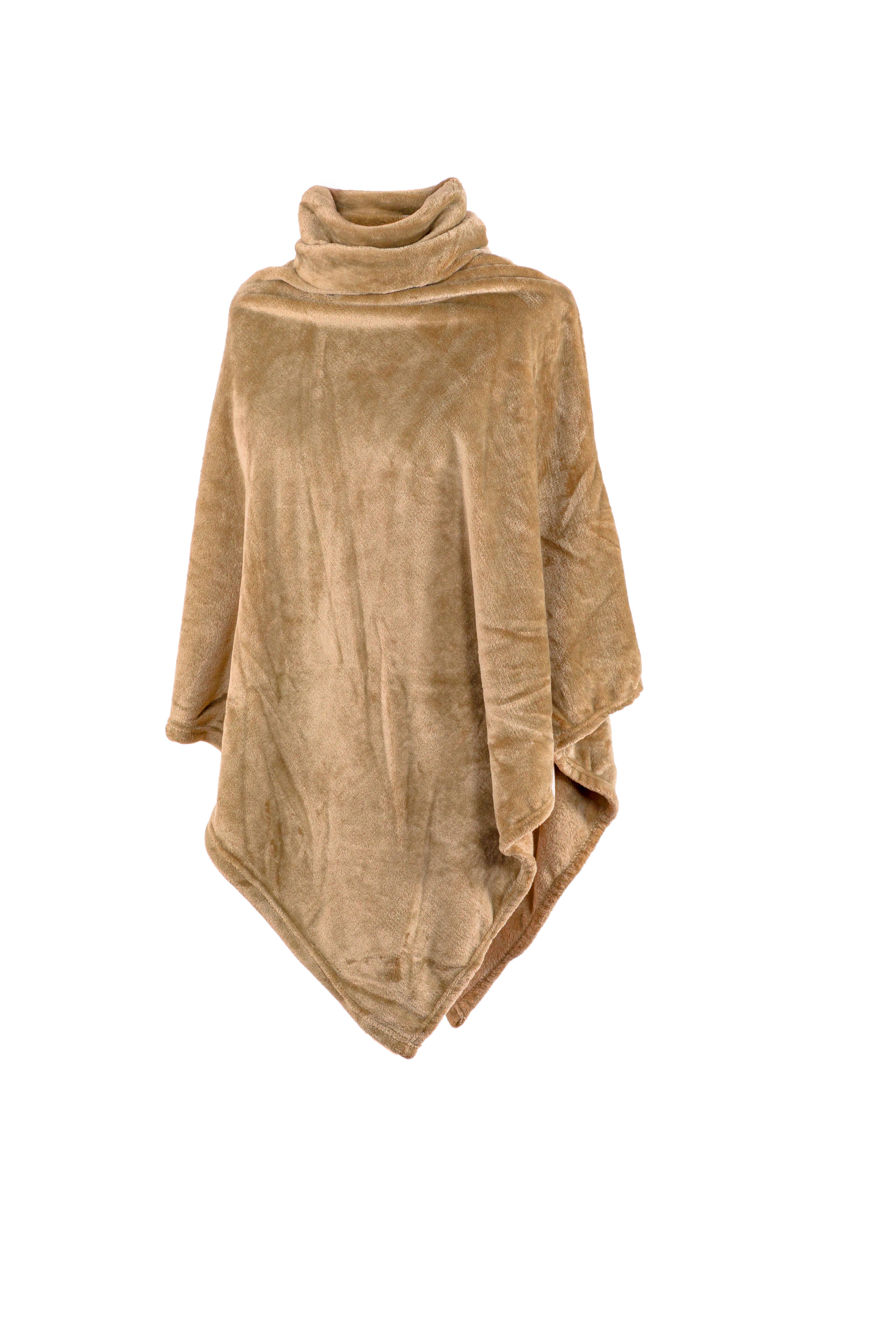 Tiseco - Wholesale Poncho - Unisex - Poncho COSY with collar - 80x80 cm12