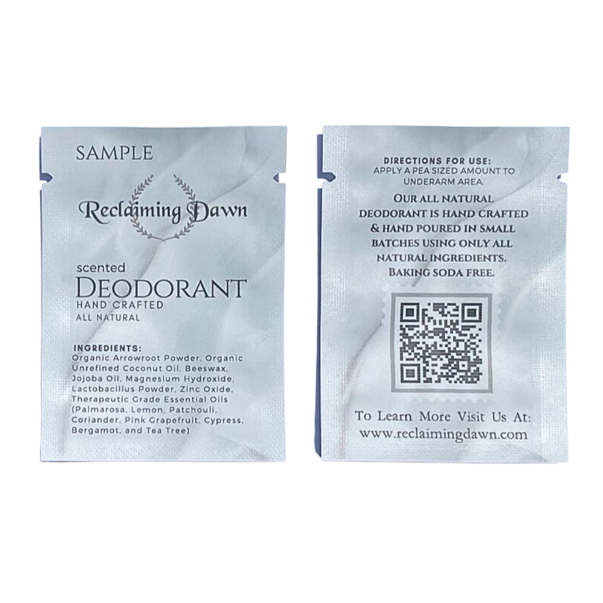 Reclaiming Dawn – wholesale Deodorant – Women's – Deodorant Samples (scented)1