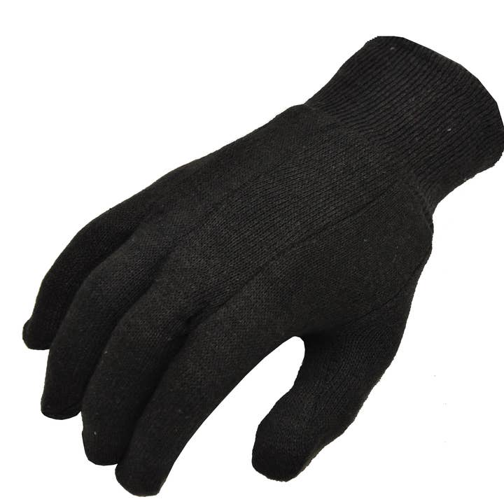 G & F Products - Wholesale Gloves - Unisex - Heavy Weight 9OZ. Brown Jersey Work Gloves, 12 pairs