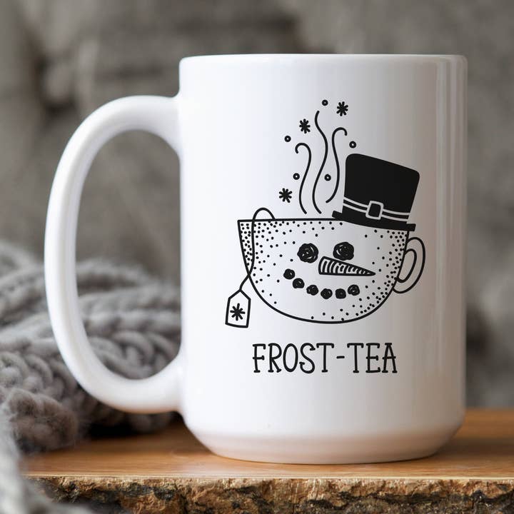 tazza in ceramica | Frost Tea per la vendita all'ingrosso da parte di Livy Lou Designs + Co