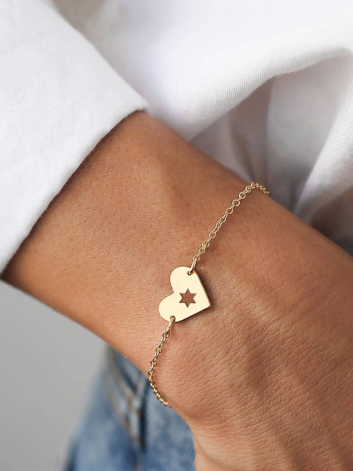 Israel At heart armbånd for engroshandel hos Shlomit Ofir Jewelry Design