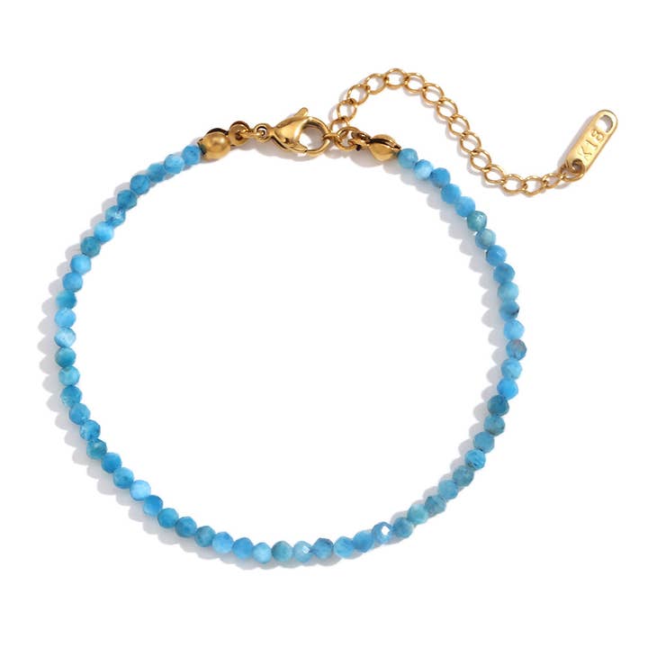 Larimar bracelet for wholesale by LOUIZ