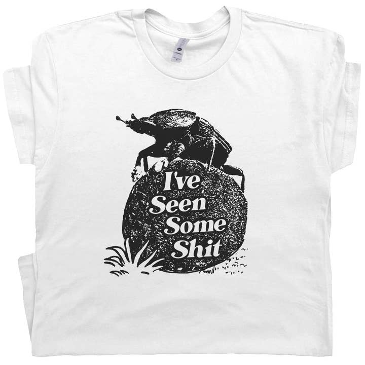 Dung Beetle Shirt Funny Offensive Cool Graphic Insect Stupid for wholesale by Shirtmandude Co