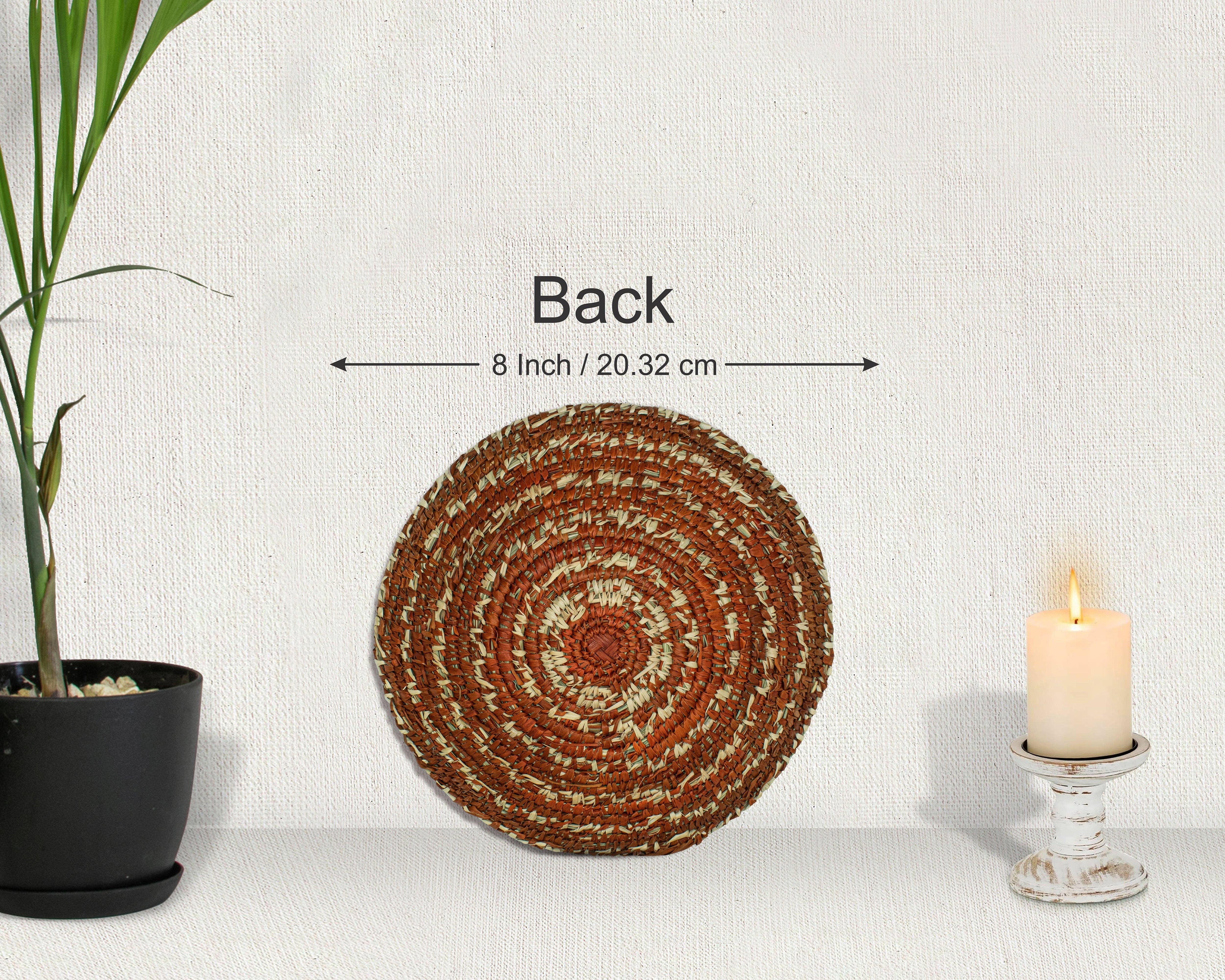 ArtisanalEmporiumLLC - Wholesale Basket - Handwoven Bowl Basket - Southwestern Basket - 8 inch dia3