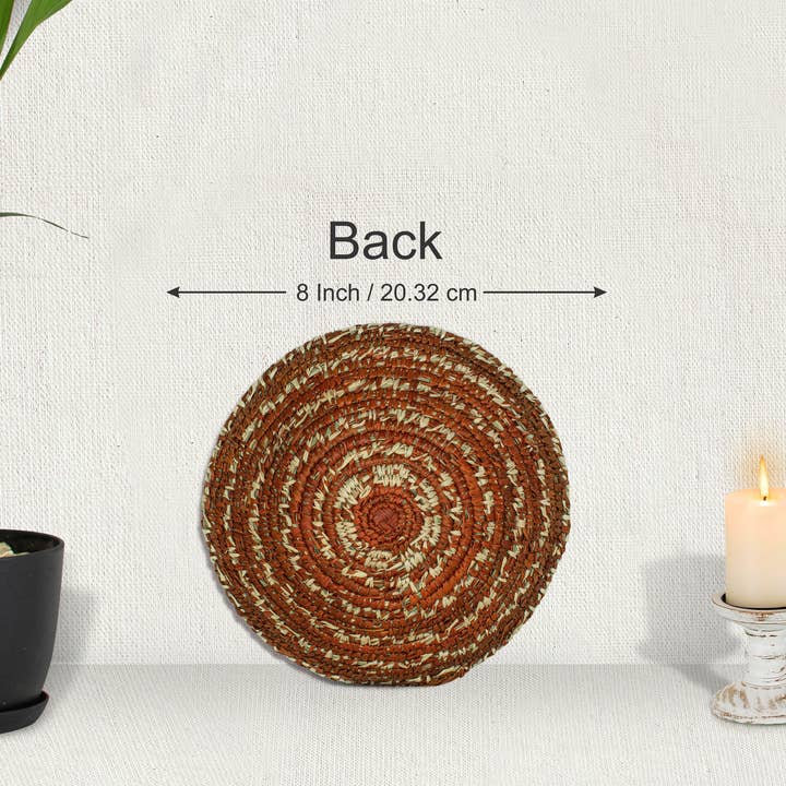 ArtisanalEmporiumLLC - Wholesale Basket - Handwoven Bowl Basket - Southwestern Basket - 8 inch dia3