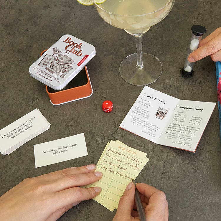 Kikkerland Design Inc - Wholesale Card Game - Book Club Kit2