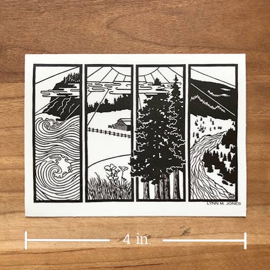 Humboldt gjort klistermärke för wholesale av Lynn-oleum