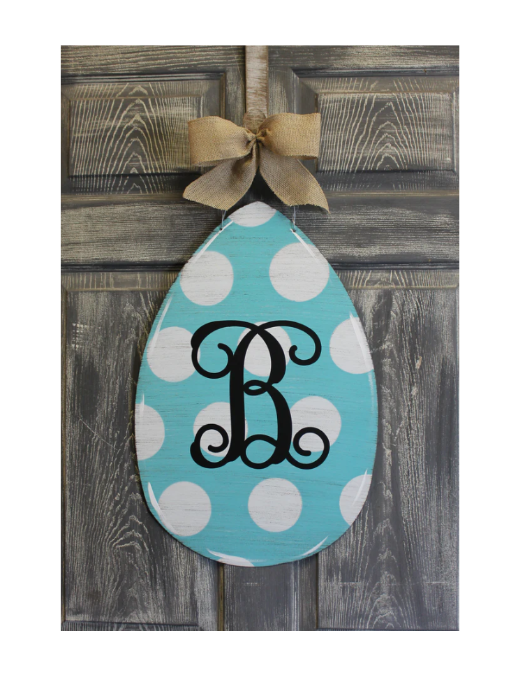 Steel Southern Designs - Wholesale Door Hanger - Outdoor Metal Art Egg2