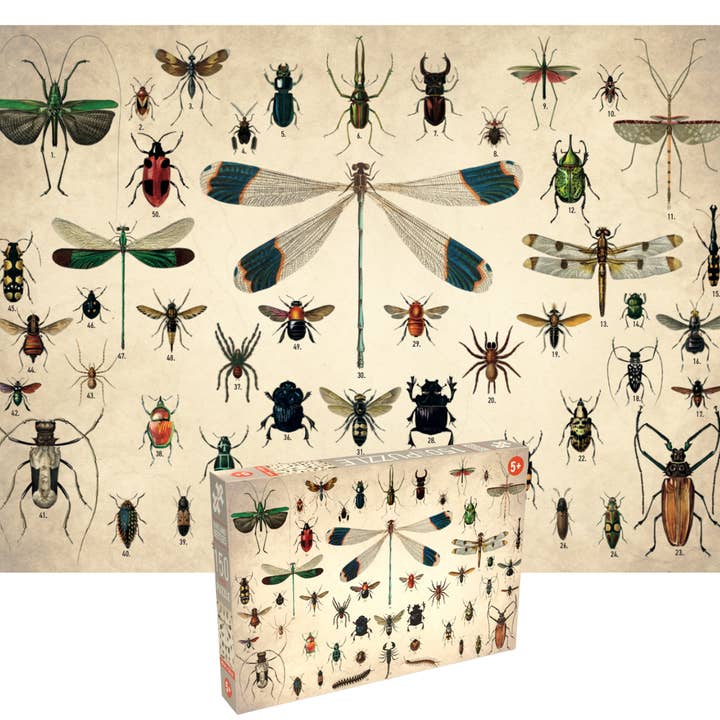 Penny Puzzle - Wholesale Puzzle - Kids - BUGS AND BEETLES 150 XL pcs jigsaw puzzle +5 years1