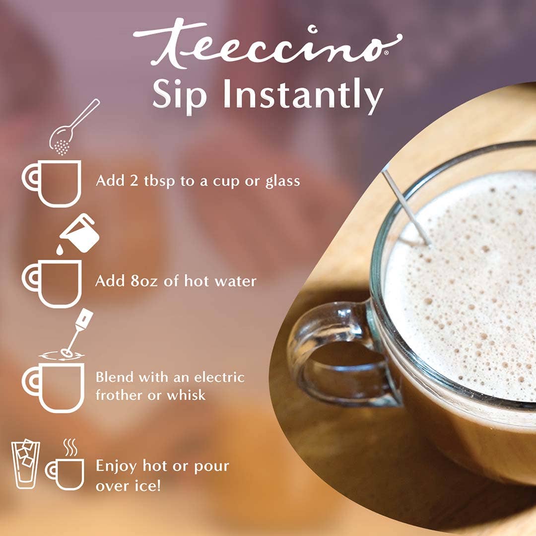 Teeccino - Wholesale Health/detox tea - Instant Hazelnut Herbal Latte2