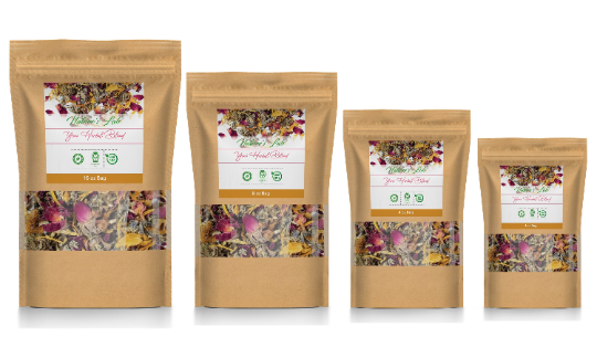 Nature's Lab - Natural Sisters - Vente Thés santé/détox - Mélange biologique de 12 herbes pour yoni - Vapeur vaginale féminine6