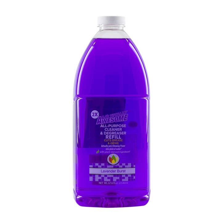 Deluxe Import Trading - Wholesale Multi-Surface Cleaner - All Purpose Cleaner & Degreaser Refill 67.6oz Lavender Burst