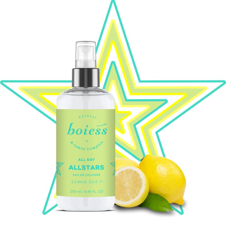 Clean, Vegan, ALLSTARS Eau de Cologne 8.45 Lemon Zest for wholesale by Boiess Colognes