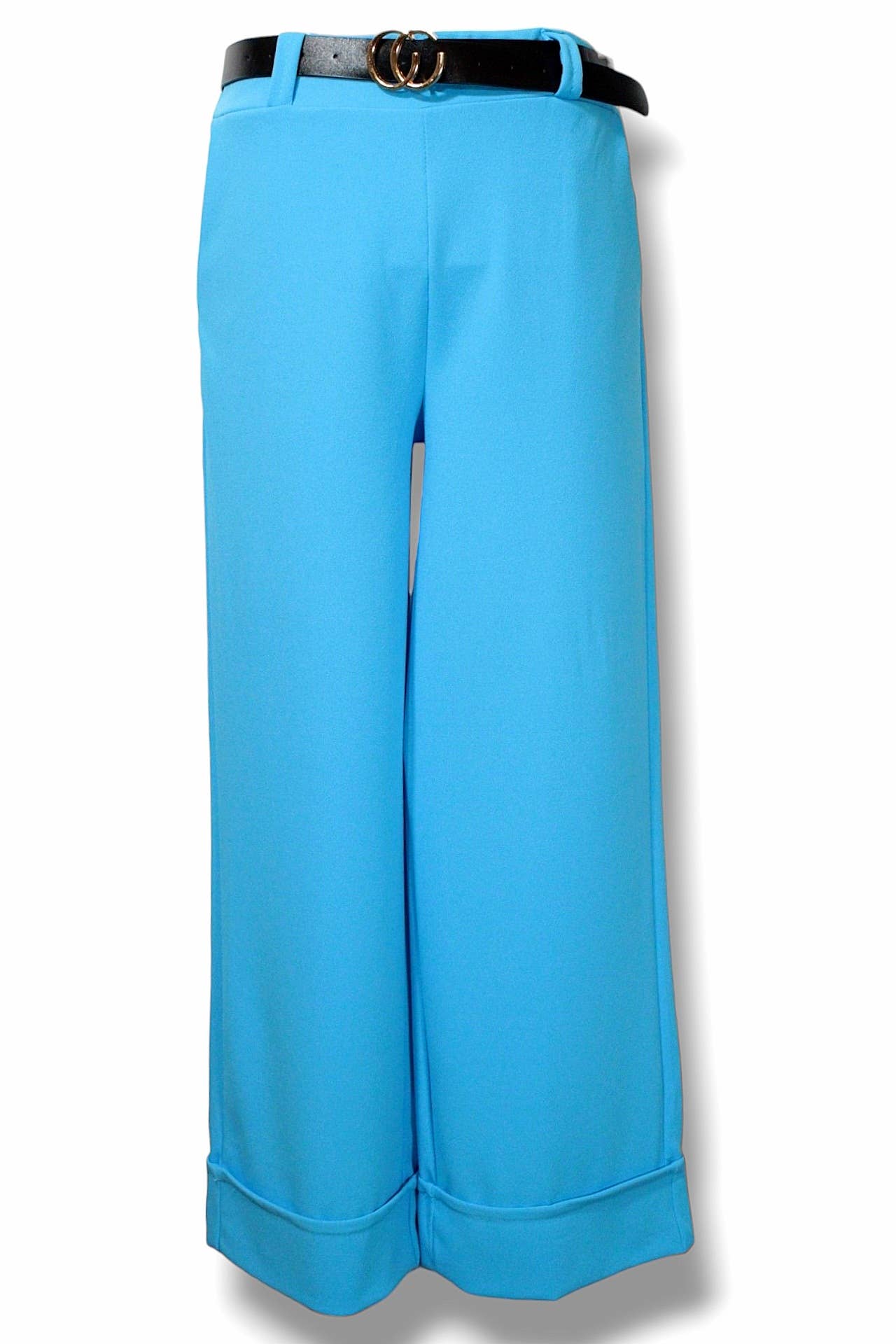 NINEF - Wholesale Pants - Women's - Urban Elegance Trousers with Belt - Vibrant Pink9