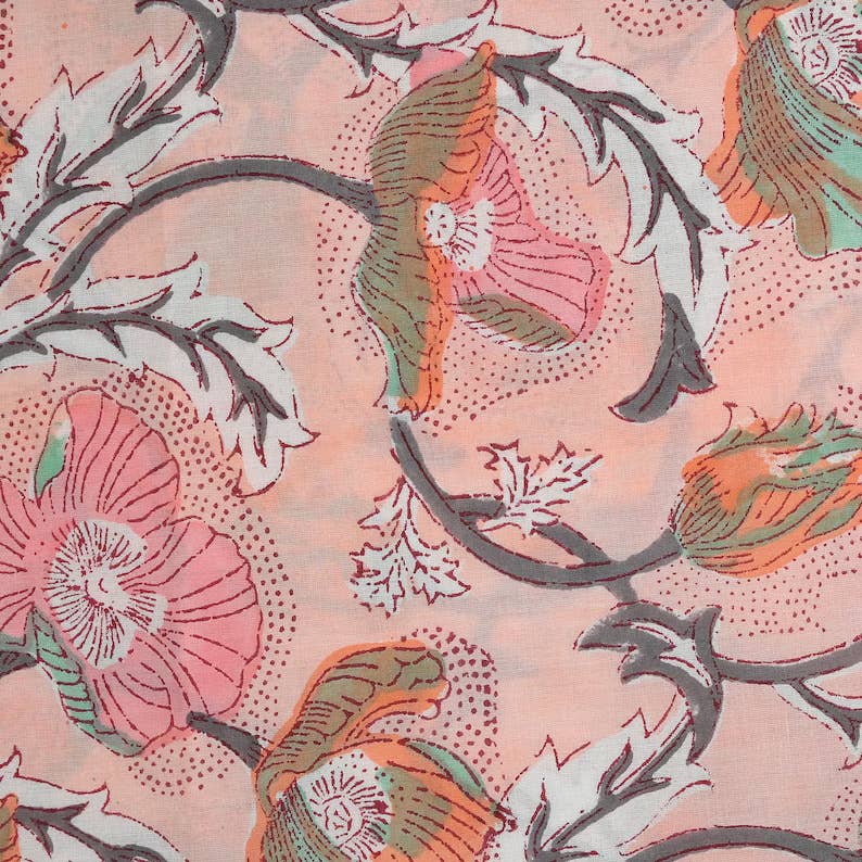 Fabricrush - Wholesale Dinner & Cloth Napkin - Dark Salmon Pink, Sage Green, Delft Blue Cotton Napkins0