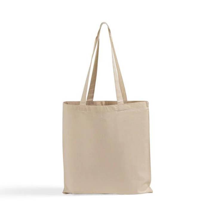 Natural Cotton Canvas Tote Bags – Eco-Friendly and Reusable for wholesale on Faire
