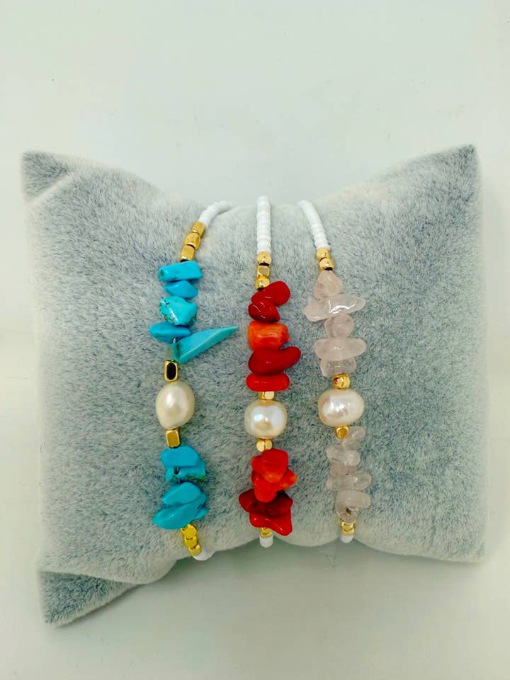 Pearl and Beads Bracelet for wholesale by Nai Gifts