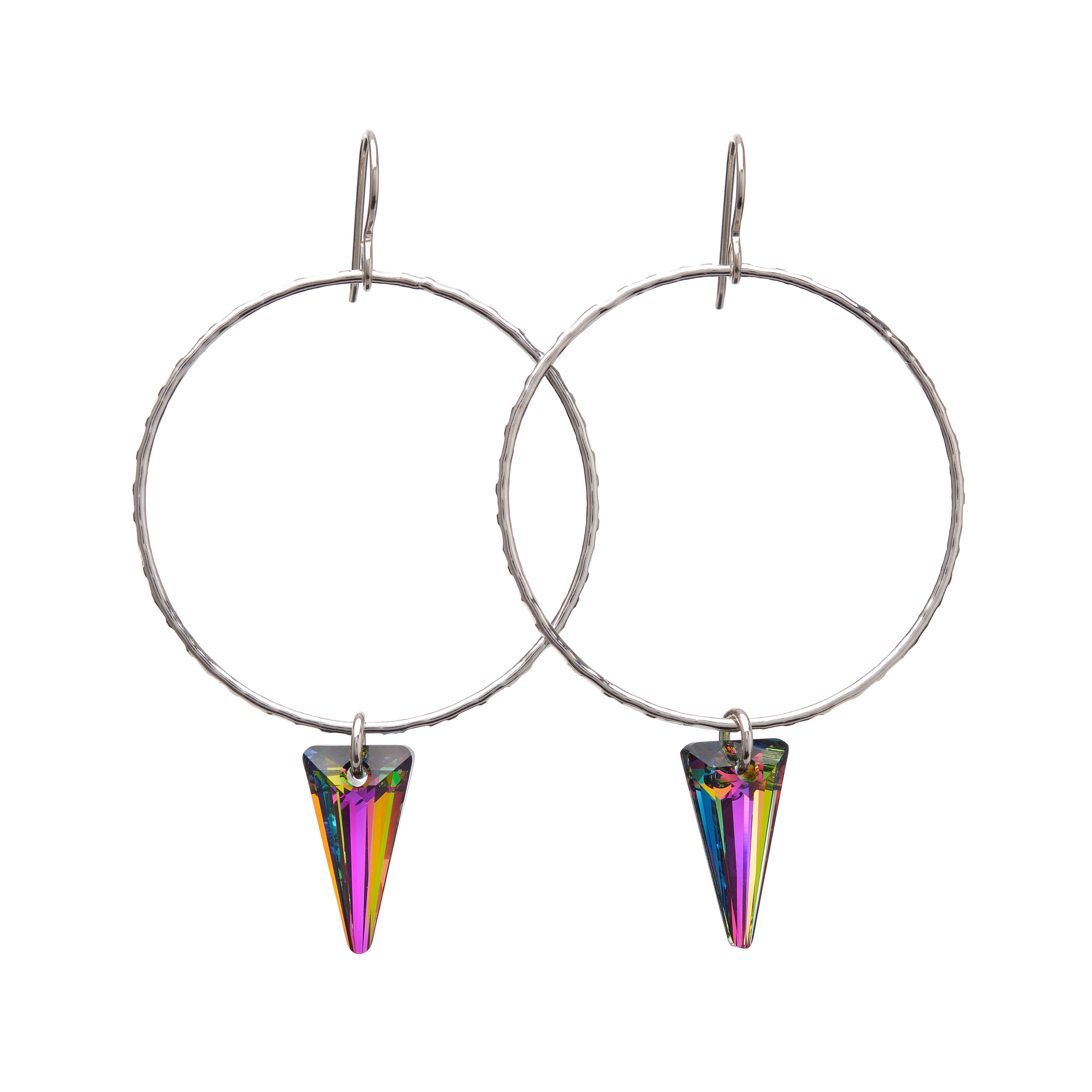 Kenda Kist Jewelry - Wholesale Dangle Earrings - Spike Hoops0