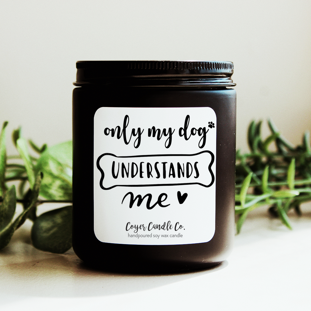 Coyer Candle Co. - Wholesale Jar/Filled Candle - Dogs + Cats - 9 oz. Black Jar Candles3