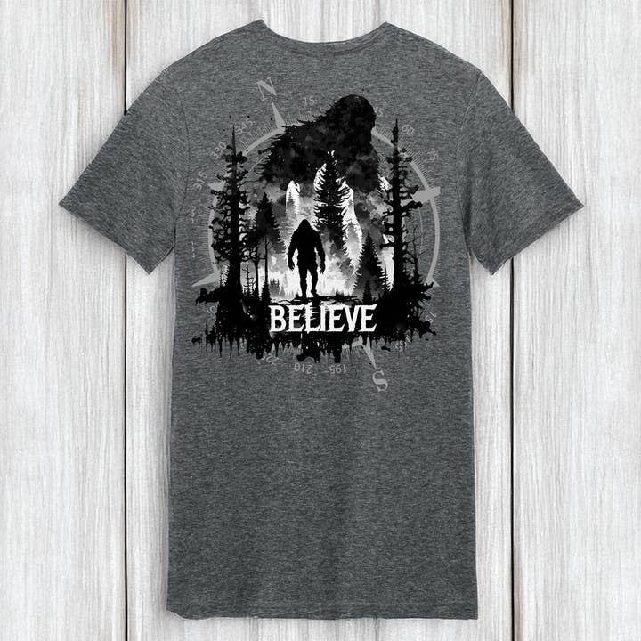 Bigfoot Sasquatch Tro Midweight T-shirt for engroshandel hos Turnmeyers