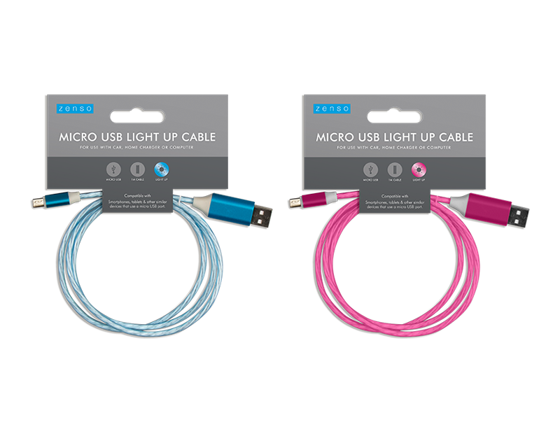 LMT-UK - Wholesale Charging Cable - Micro Light Up Charging Cable - 50561703506242