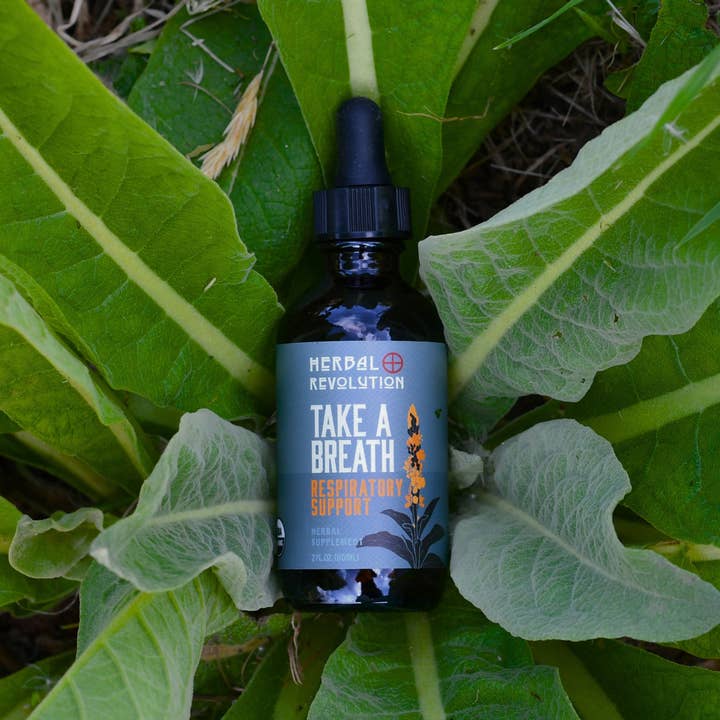 Herbal Revolution Farm + Apothecary - Wholesale Tincture - Take a Breath: Respiratory Support Elixir4