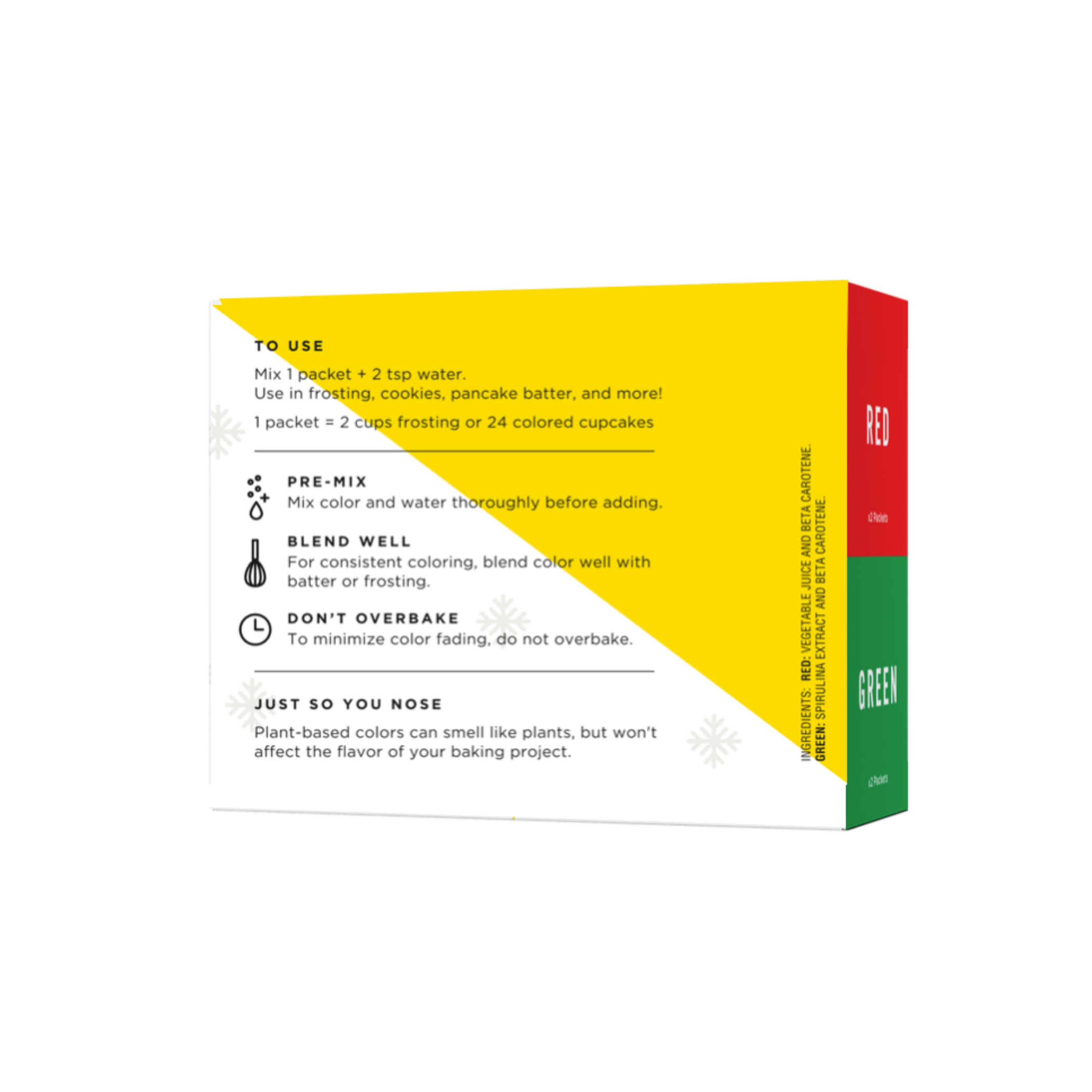 Supernatural – Großhandel Glasur – Pflanzliche Lebensmittelfarben – Festliche Farben5