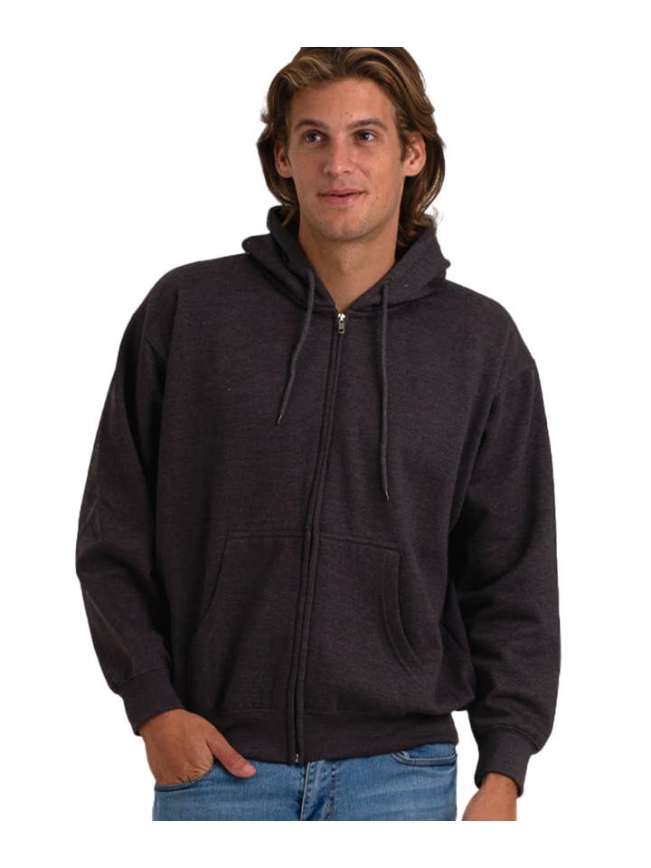 U.S. Apparel - Wholesale Hoodie - Unisex - Adult Full Zip Hood29