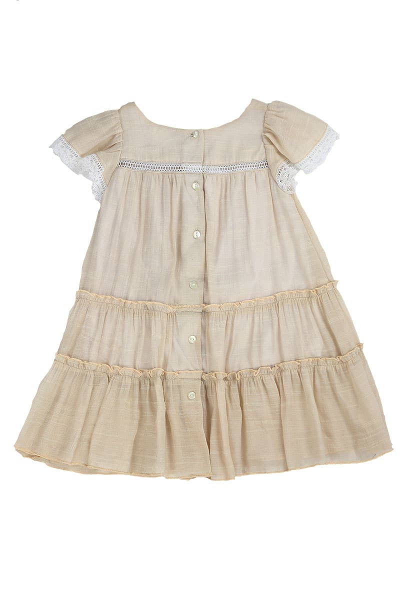 SISSYMINI - Vente Robe – enfant - Robe Boho Belissima Bella pour petites et filles 717-LL3211