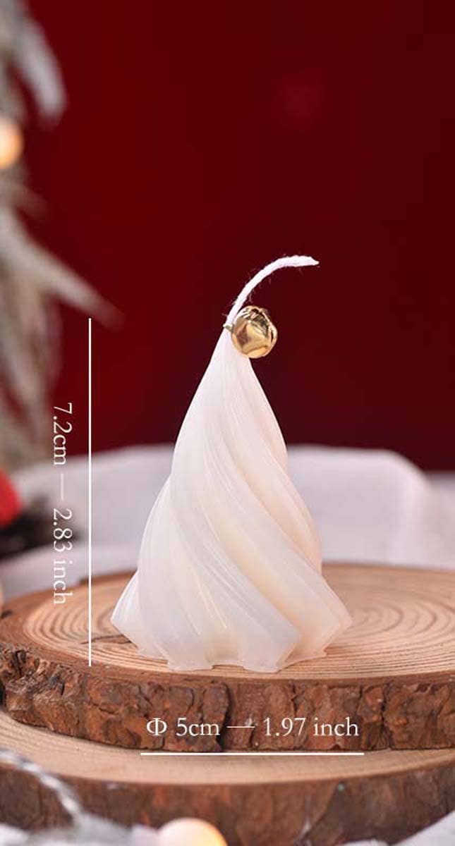 Candles Meta - Wholesale Novelty candle - Mini Rotating Christmas Tree Home Decoration Candles4