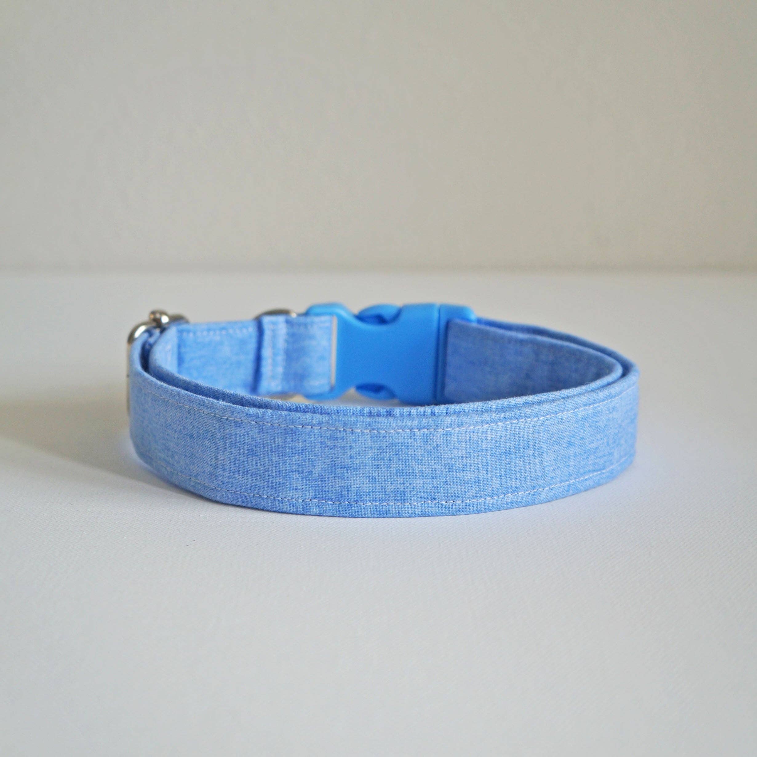 kiwi & WILLOW - Wholesale Pet Collar - Dog - Blue Jeans Dog Collar3