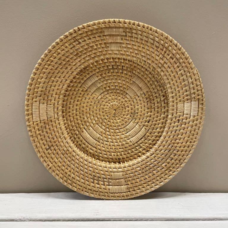 ByBazz – Engroshandel 3D-vægkunst – Rotan væghængt dekoration 35 cm0