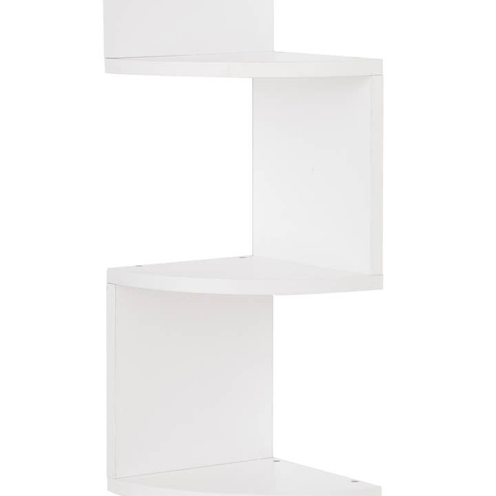 Quickway Imports – wholesale Wall-mounted shelf – 5 Tier Wall Mount Corner Shelf