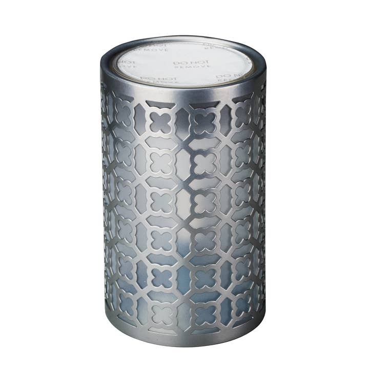SERENE HOUSE - Wholesale Wax Warmer - SILVER METAL NO SPILL WAX MELT WARMER (use Serene Pod)