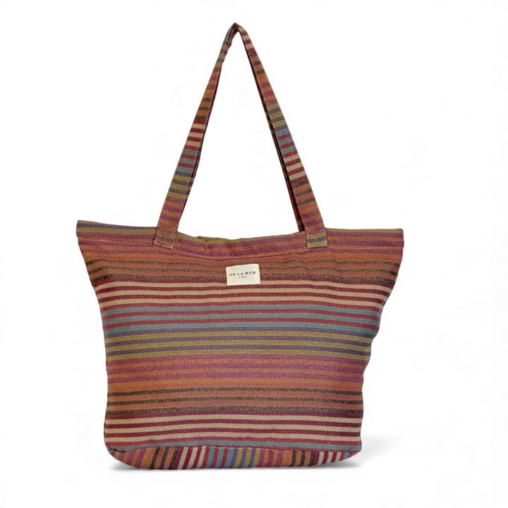 Grand sac zippé Maria pour la vente par DE LA MUR LINE US Inc