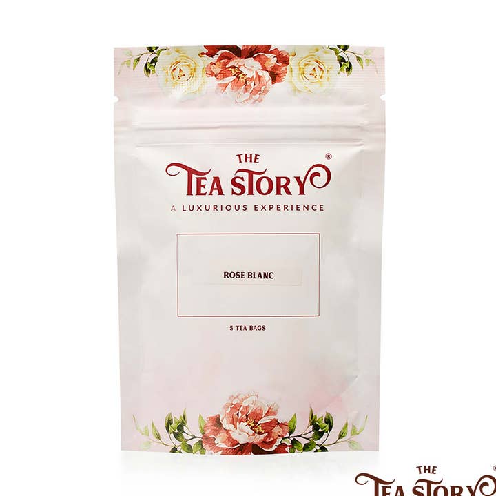 The Tea Story - Wholesale Tea Bags - Rose Blanc Tea Pouch0