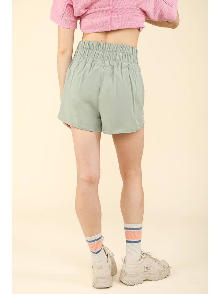 VERY J - Vendita all'ingrosso Pantaloncini sportivi - Donna - NP70025-Pantaloncini sportivi in vita elasticizzata13