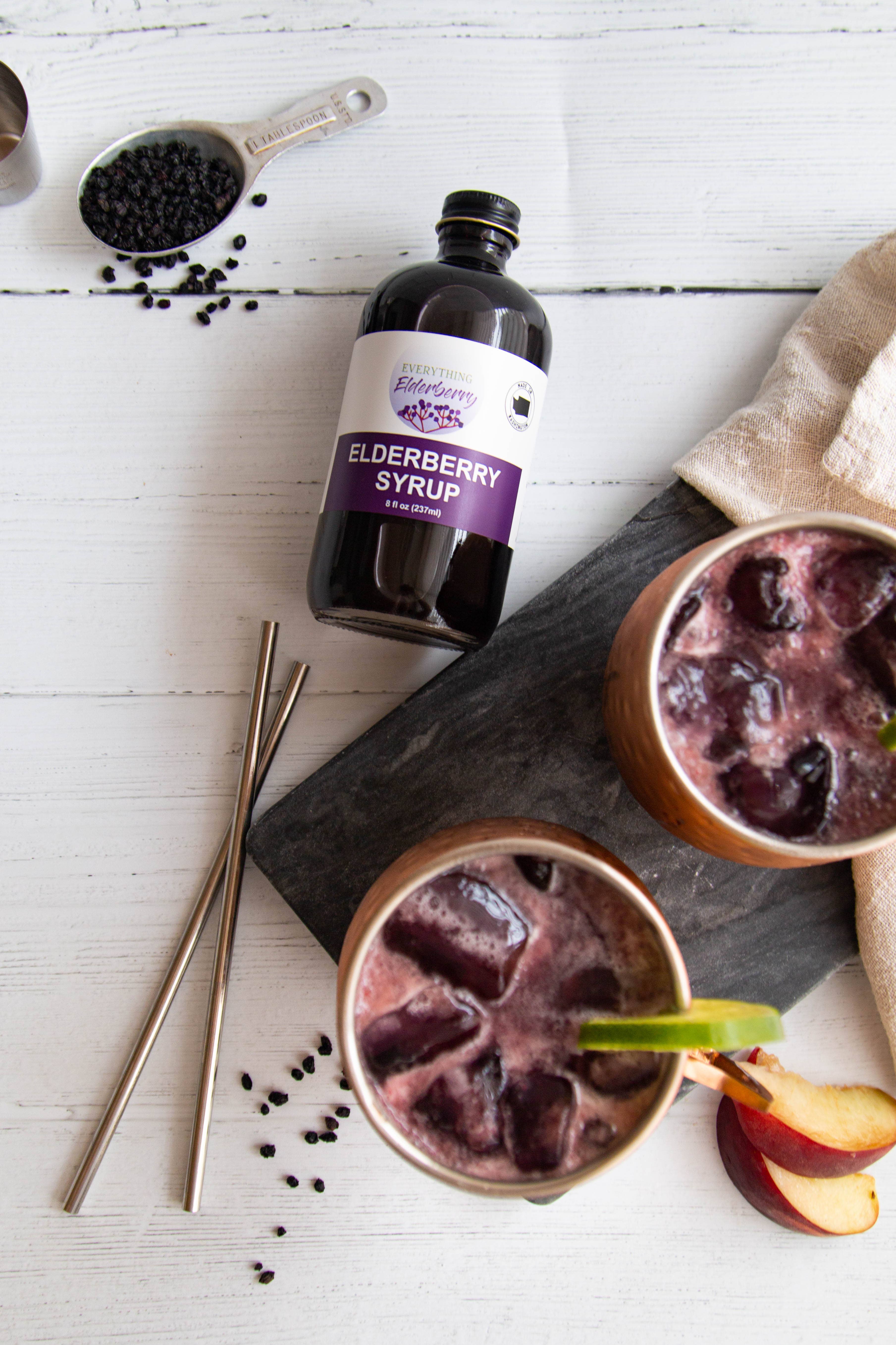 Everything Elderberry - Wholesale Oral Supplement/Vitamin - 8oz Elderberry Syrup3