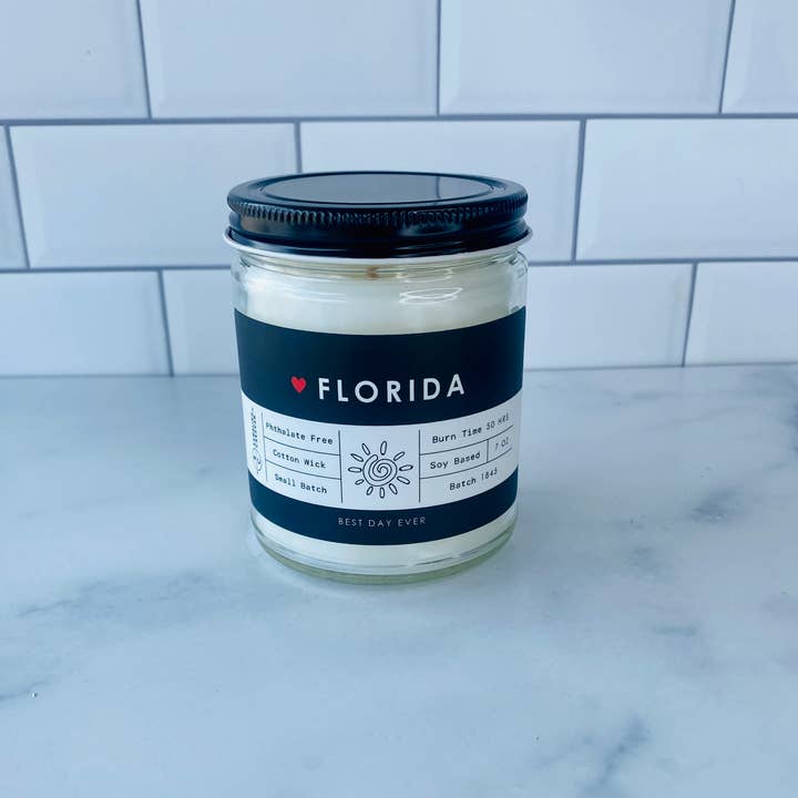 Rambling Caravan - Wholesale Jar/Filled Candle - Florida Candle17
