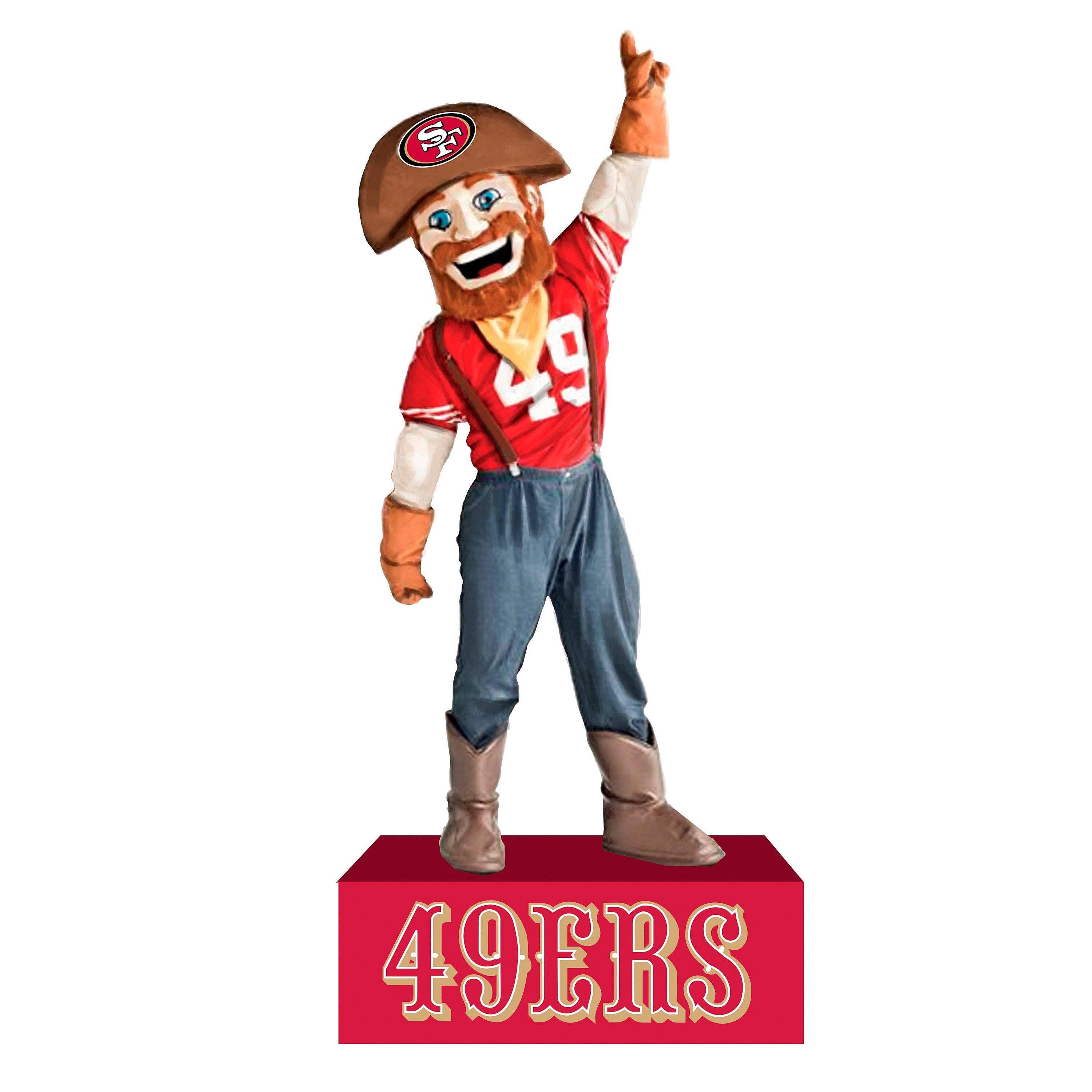 Evergreen Enterprises - Wholesale Decorative Figurine - San Francisco 49ers, Mascot Statue0