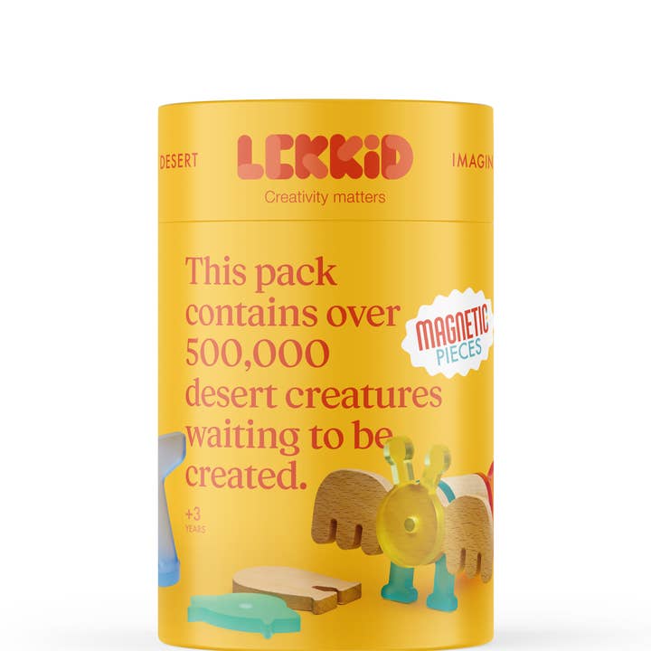 Imaginary Fauna - Desert Creative Construction Toy LEKKID for wholesale by Little Concepts Distribution Ltd