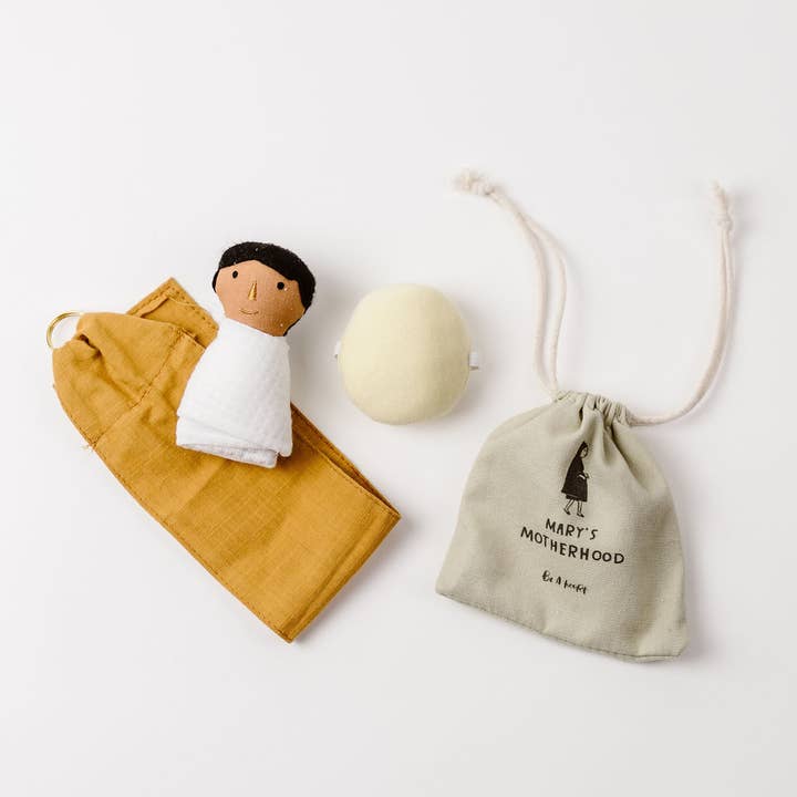 Be A Heart - Wholesale Doll Accessory Kit - Kids - Mary's Motherhood Set | Catholic Kids Doll Accessory
