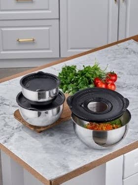 Stainless Steel Bowls - Set of 3 for wholesale by Gold Coast Trade Partners