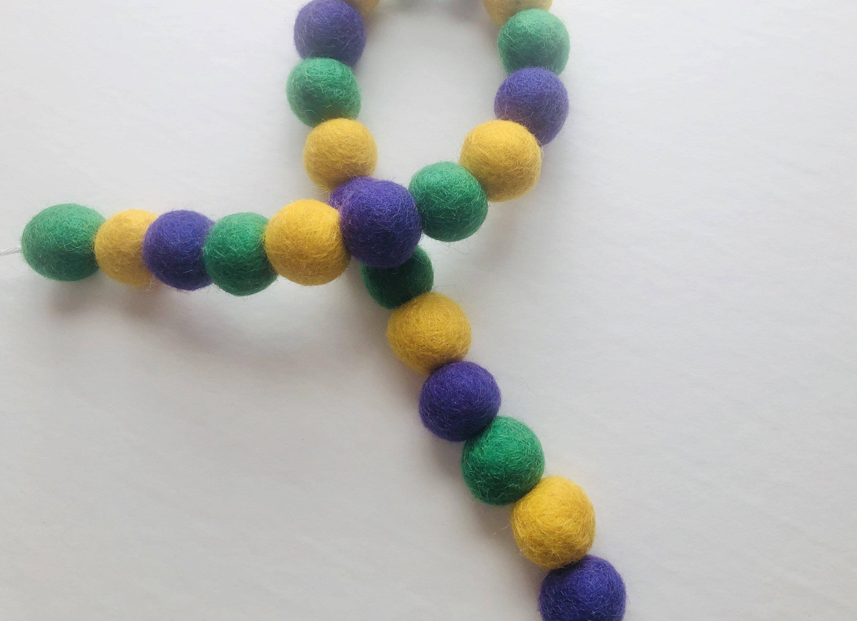 Wool Jamboree - Wholesale Bunting/Garland - Mardi Gras Garland5