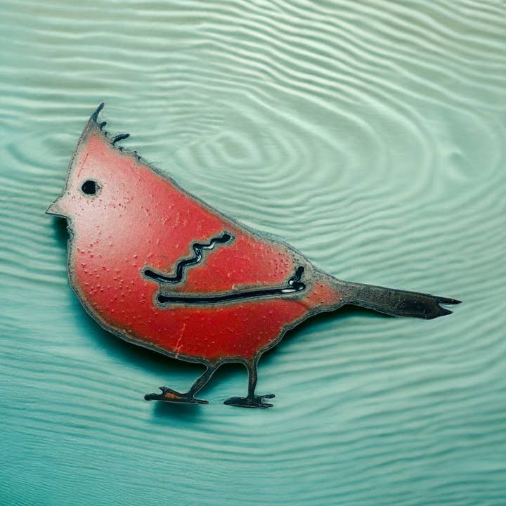 Kardinalmagnet naturälskare semesterdekorationer salonggåva för wholesale av Whimsies