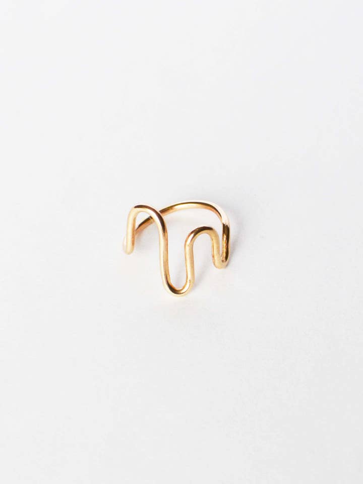 Bague en or rempli 14k Tyne ou en argent sterling pour la vente par Gem & Blue