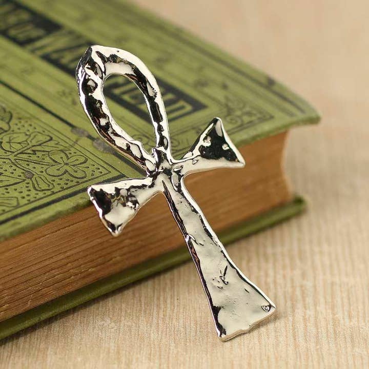 Factory Direct Craft - Wholesale Individual charm/pendant - 2-3/4" Ankh Cross Charm - Select Color4