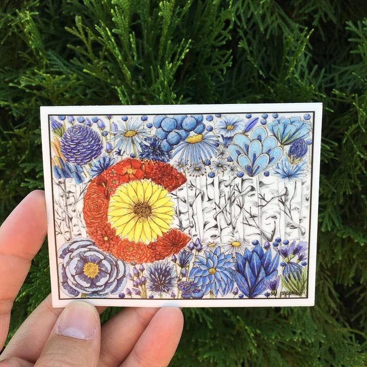 Colorado Flagga Vinyl för wholesale av Ollie Lou Designs