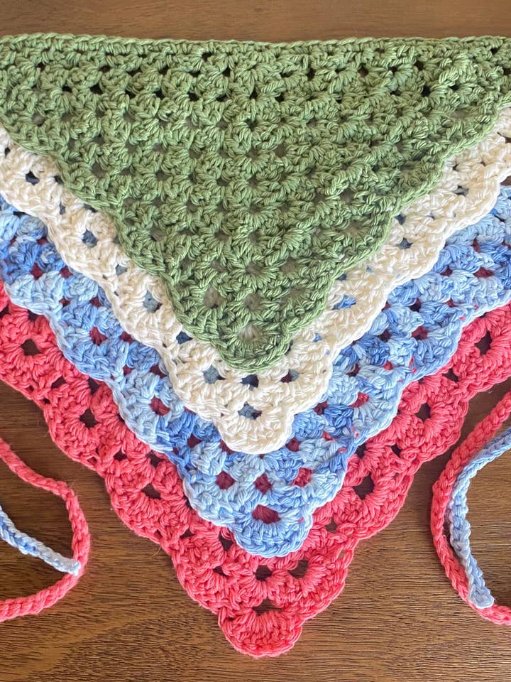 Crochet Bandana, Hair Accessory for wholesale by Marcelo's Shop