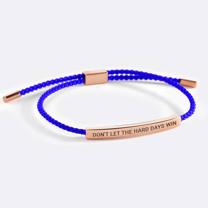 Mint & Lily - Wholesale Woven/Braided Bracelet - Don't Let The Hard Days Win Inspire Bracelet13